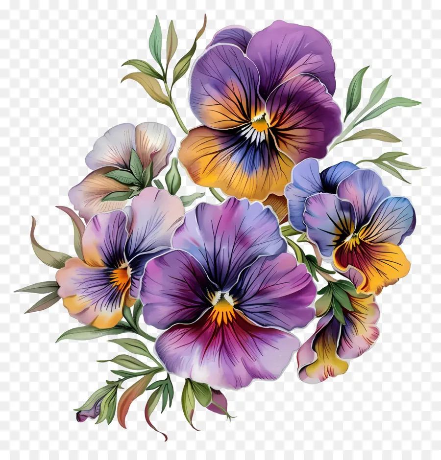 زهور بانس，الثالوث PNG
