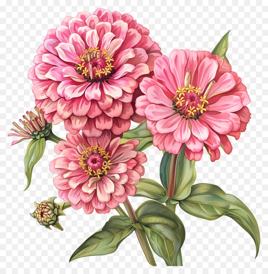 الوردي زينياس，زهرة الوردي PNG