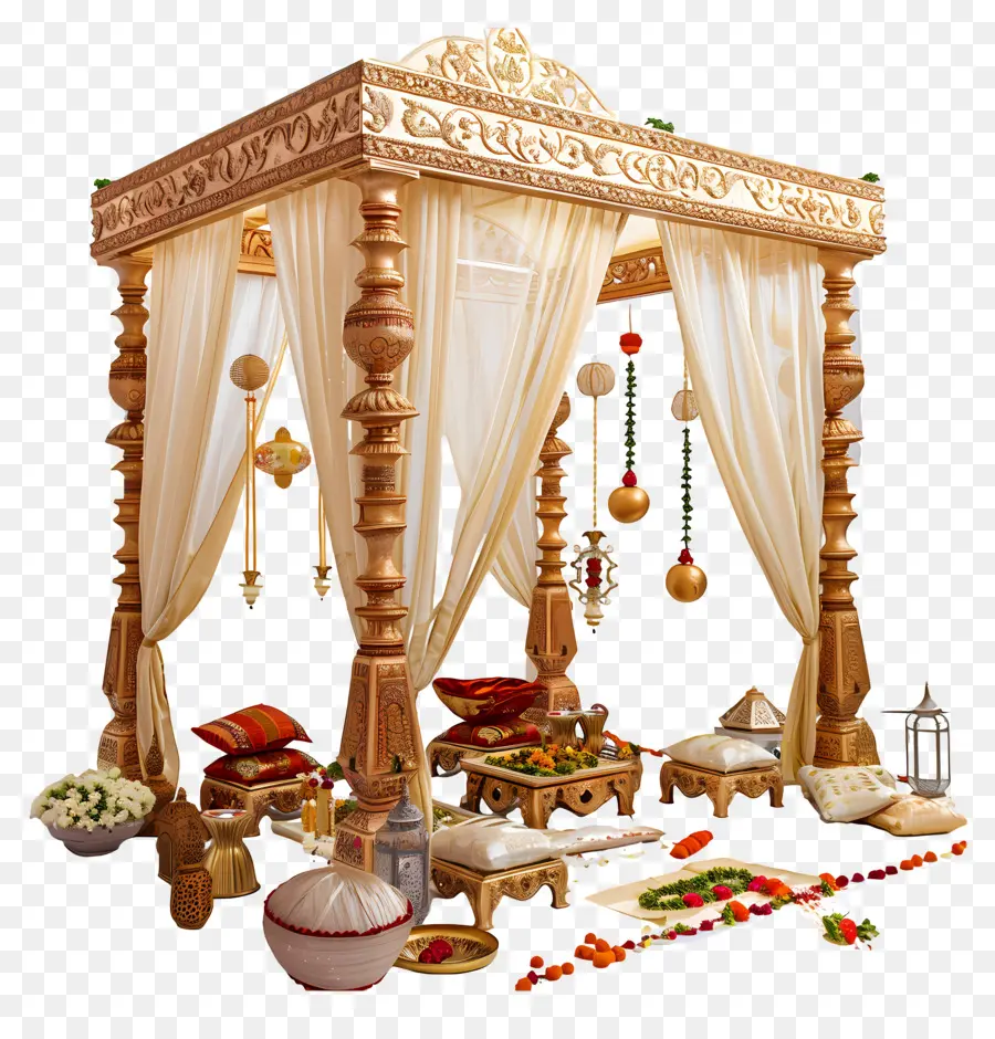 زفاف هندوسي，شرفة الهندي PNG