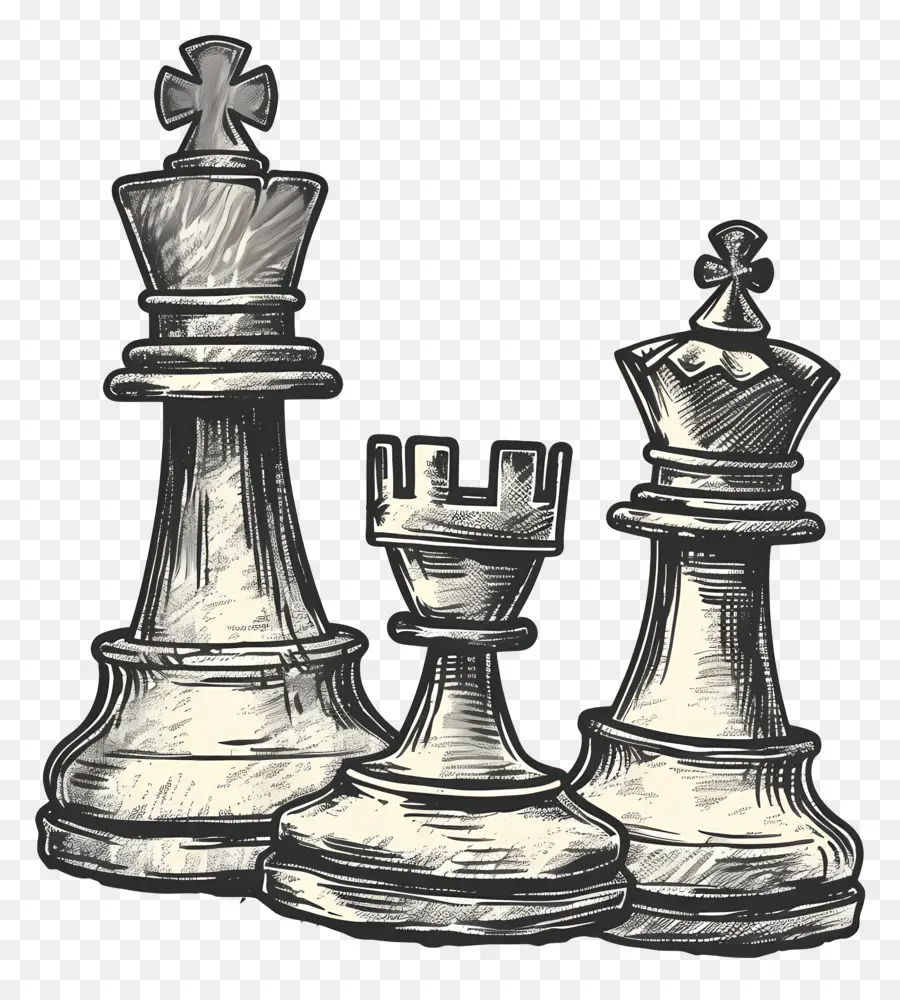 يوم الشطرنج العالمي，قطع الشطرنج PNG