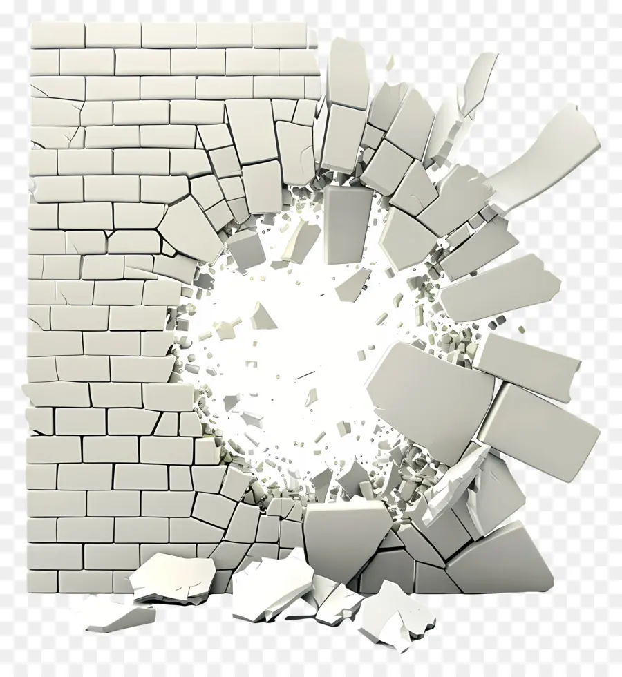 كسر الجدار，إصلاح الجدار PNG
