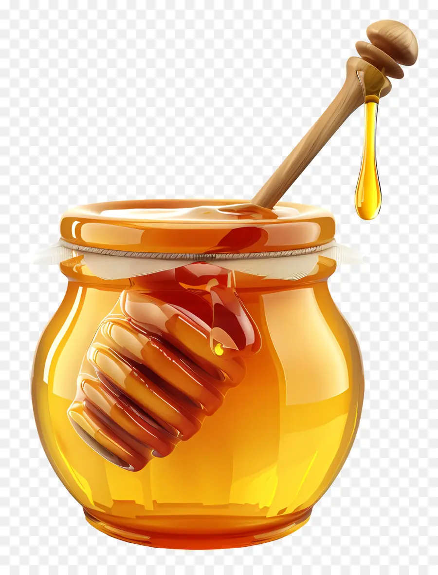 وعاء العسل，جرة العسل PNG