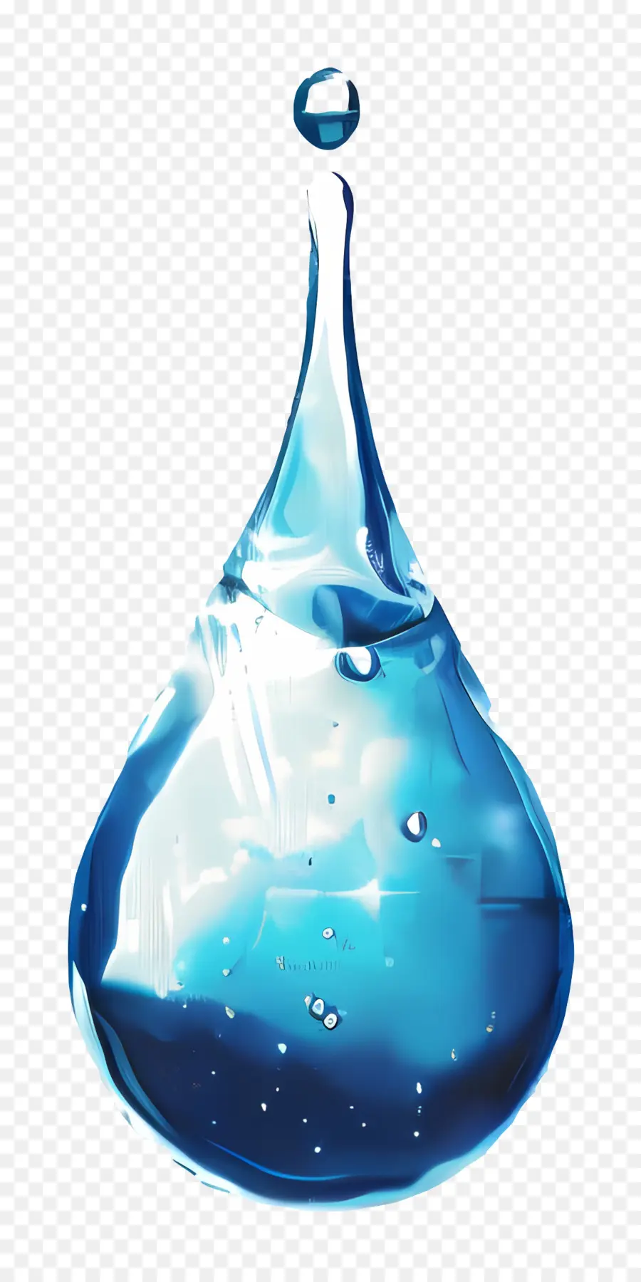 قطرة الماء，زجاجة PNG