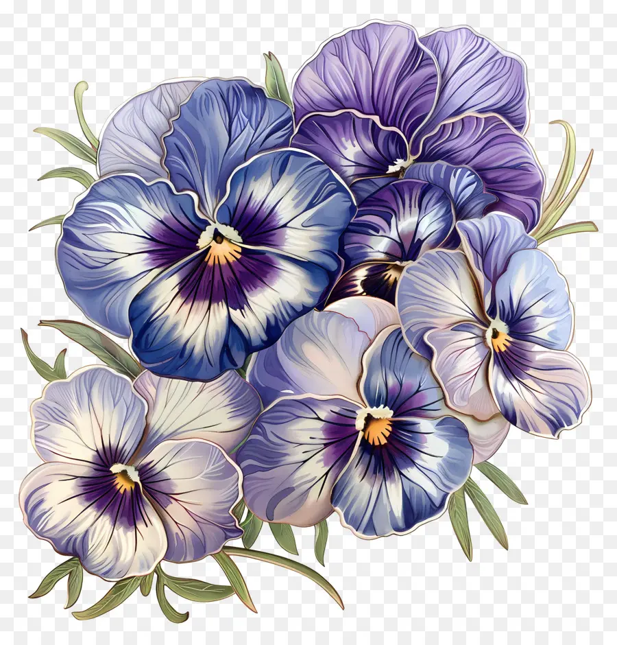 زهور بانس，الثالوث PNG