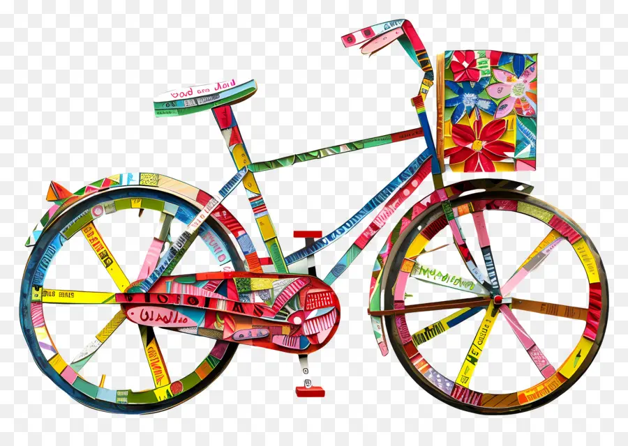 عالم الدراجات اليوم，الملونة PNG
