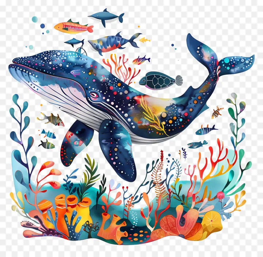 اليوم العالمي للمحيطات，الحوت الأزرق PNG