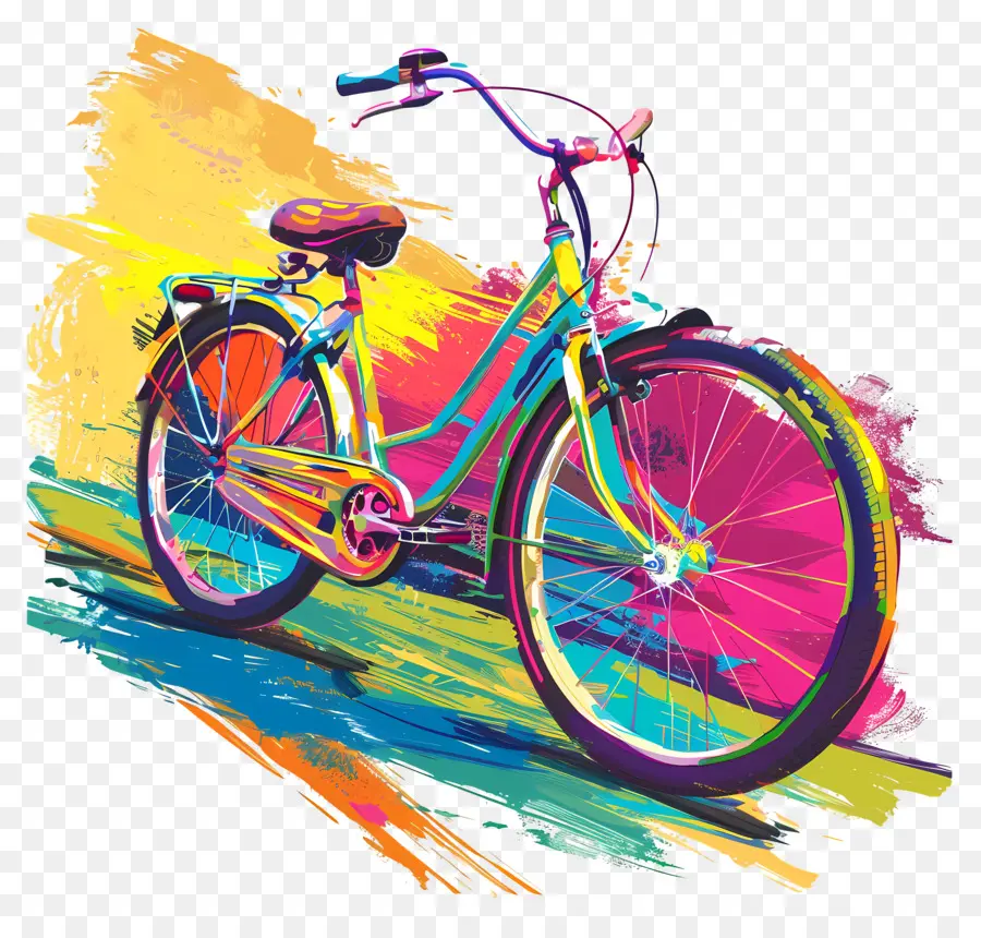 عالم الدراجات اليوم，الفن دراجة PNG