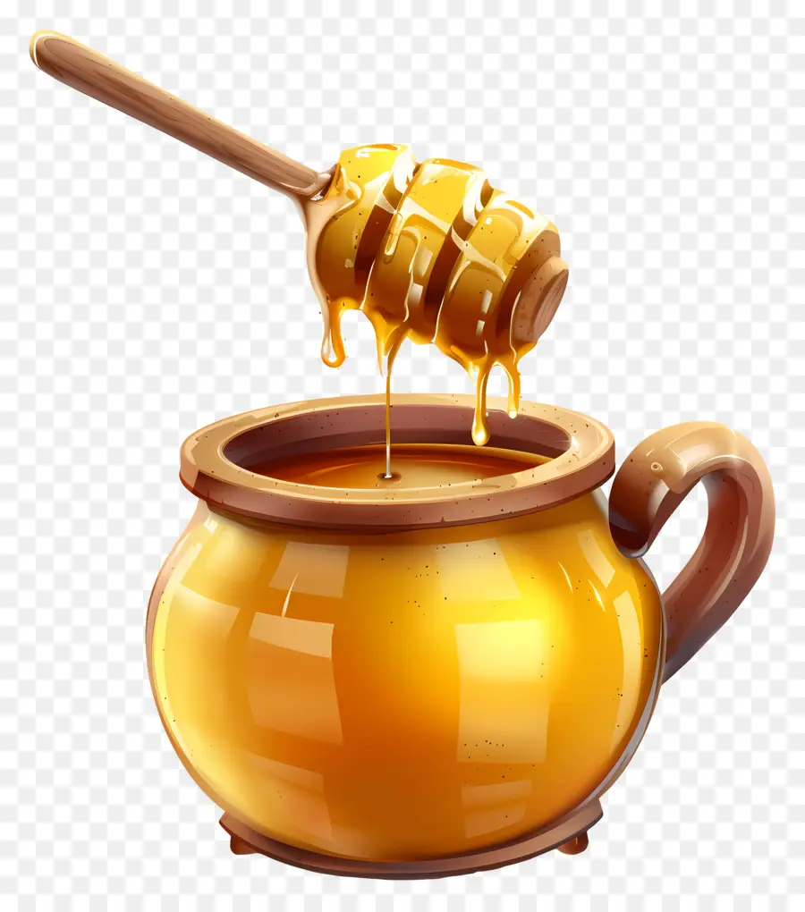 وعاء العسل，العسل PNG
