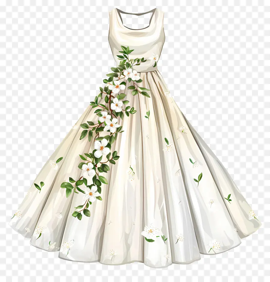 فستان الزفاف الأبيض，فستان أبيض PNG