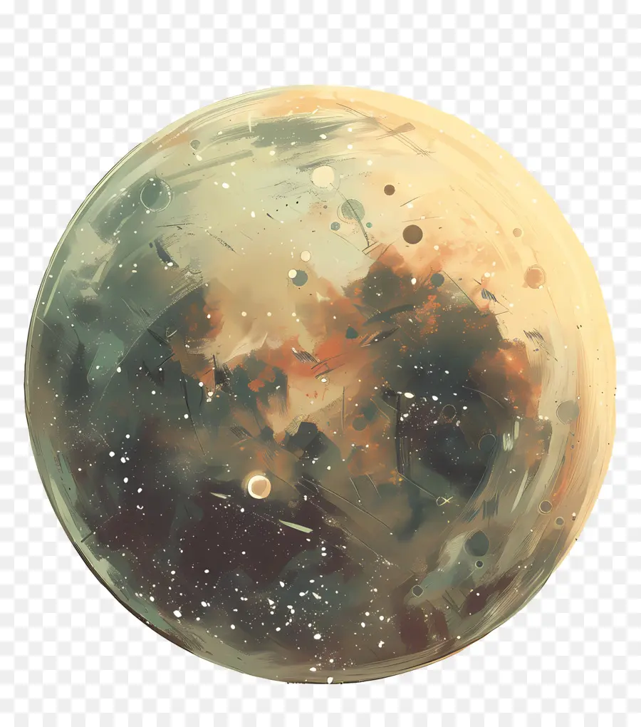 الكواكب，كوكب غولدنبراون PNG