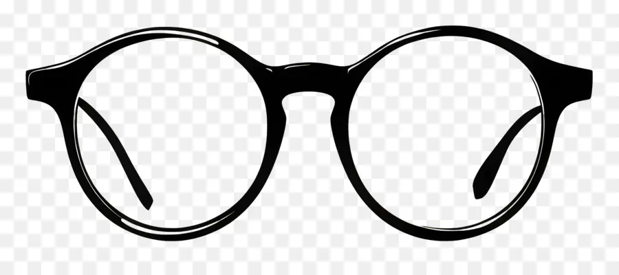 النظارات，نظارات سوداء PNG