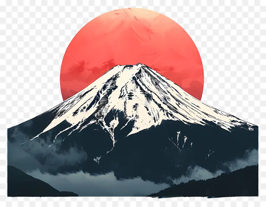 جبل فوجي，المناظر الطبيعية الجبلية PNG