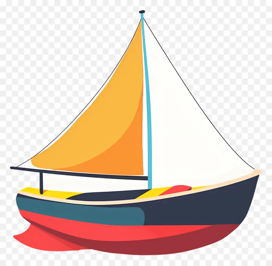القارب，المراكب الشراعية PNG