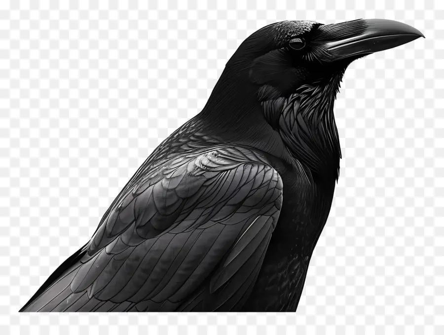 الغراب，الطيور السوداء PNG