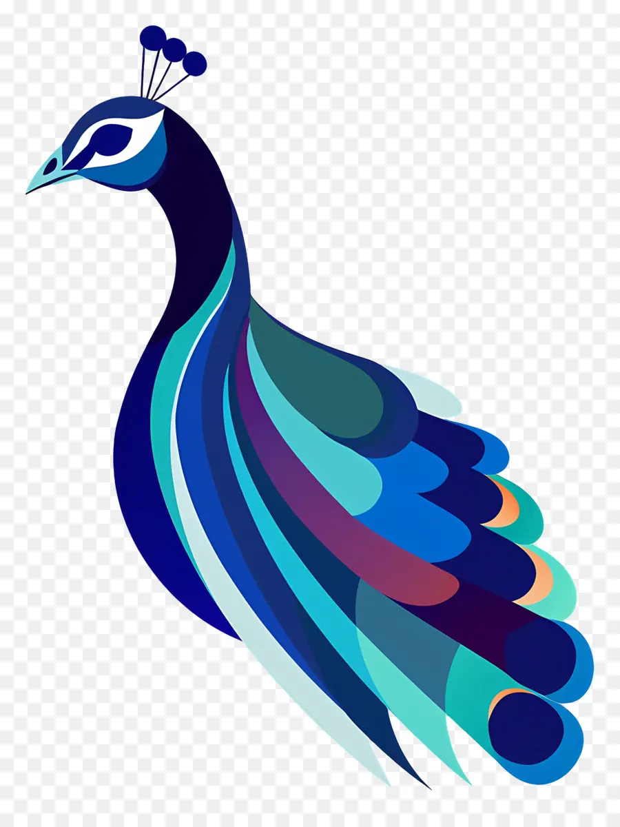الطاووس，الأزرق الطاووس PNG