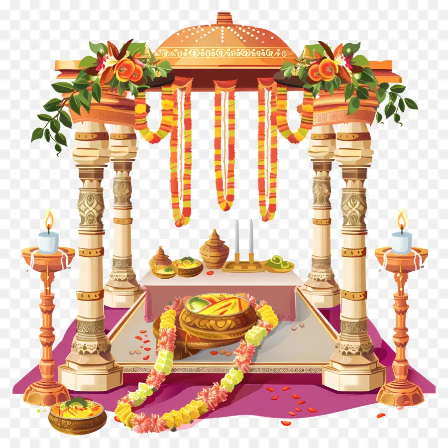 زفاف هندوسي，معبد PNG