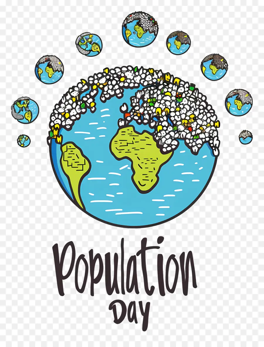 اليوم العالمي للسكان，العالم أنحاء العالم PNG
