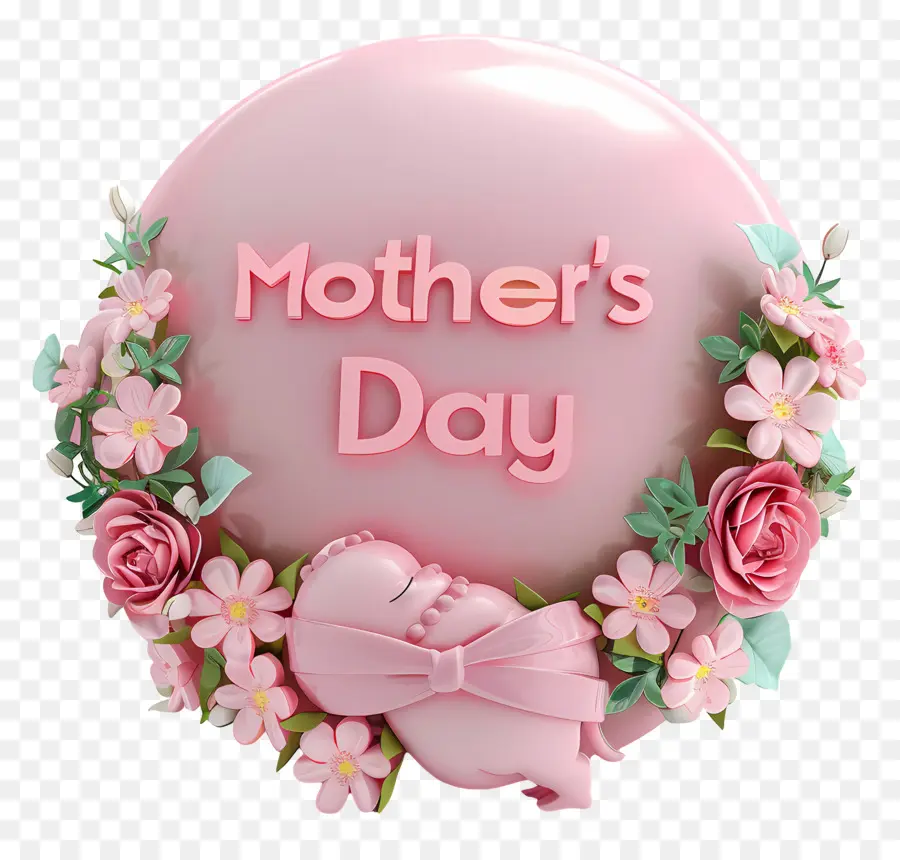 أمهات اليوم，الوردي PNG