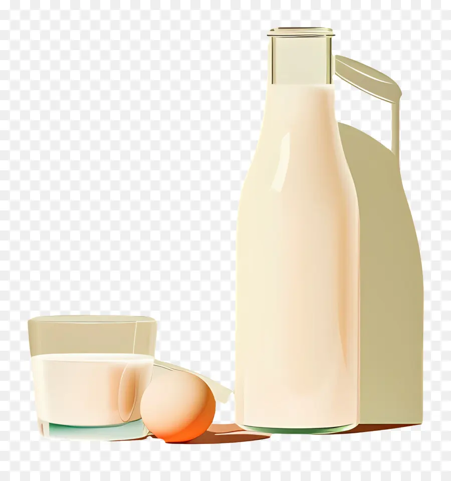 الحليب，زجاجة PNG