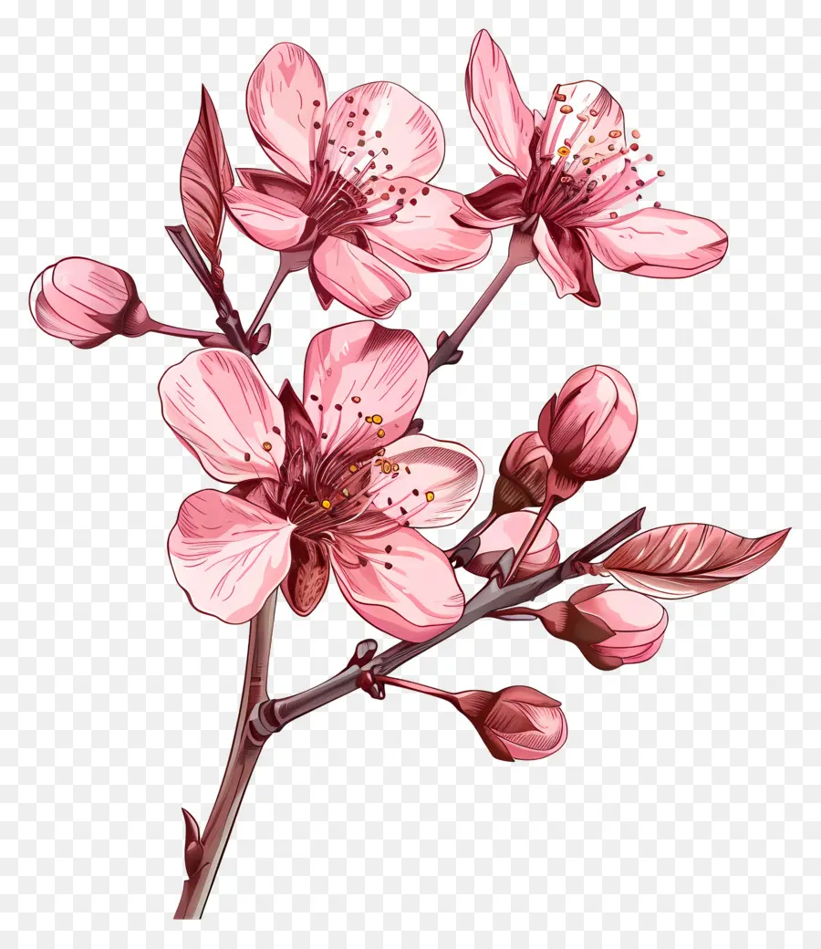 ساكورا الزهور，شجرة الكرز PNG