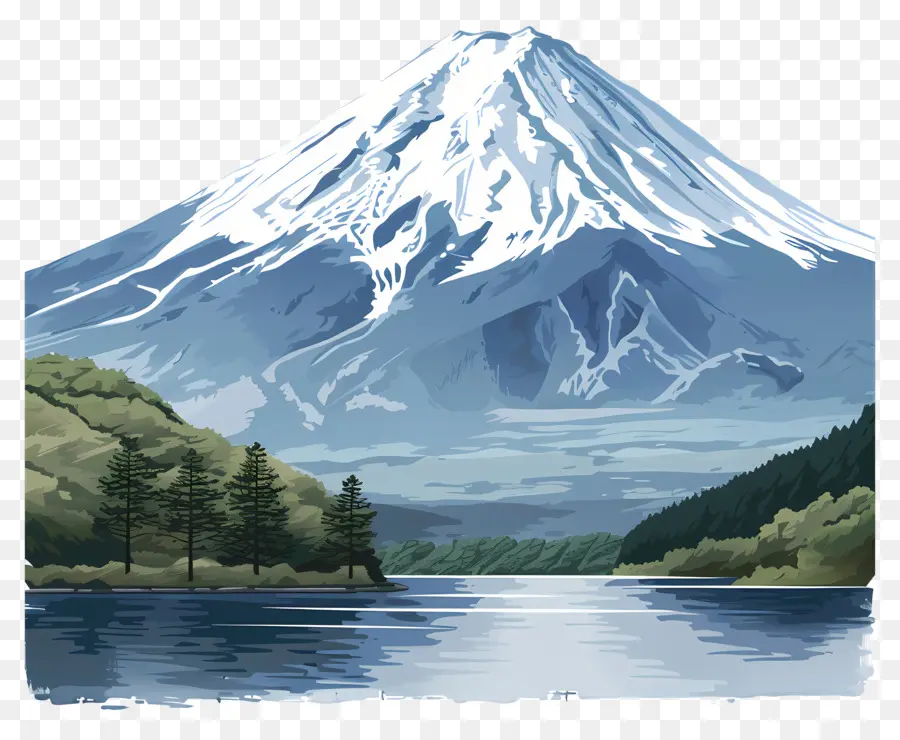 جبل فوجي，اليابان PNG