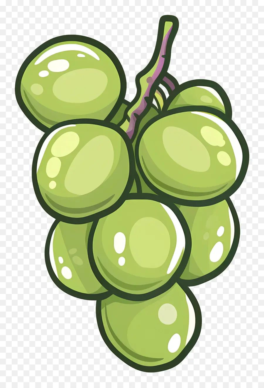 العنب الأخضر，التفاح الأخضر PNG