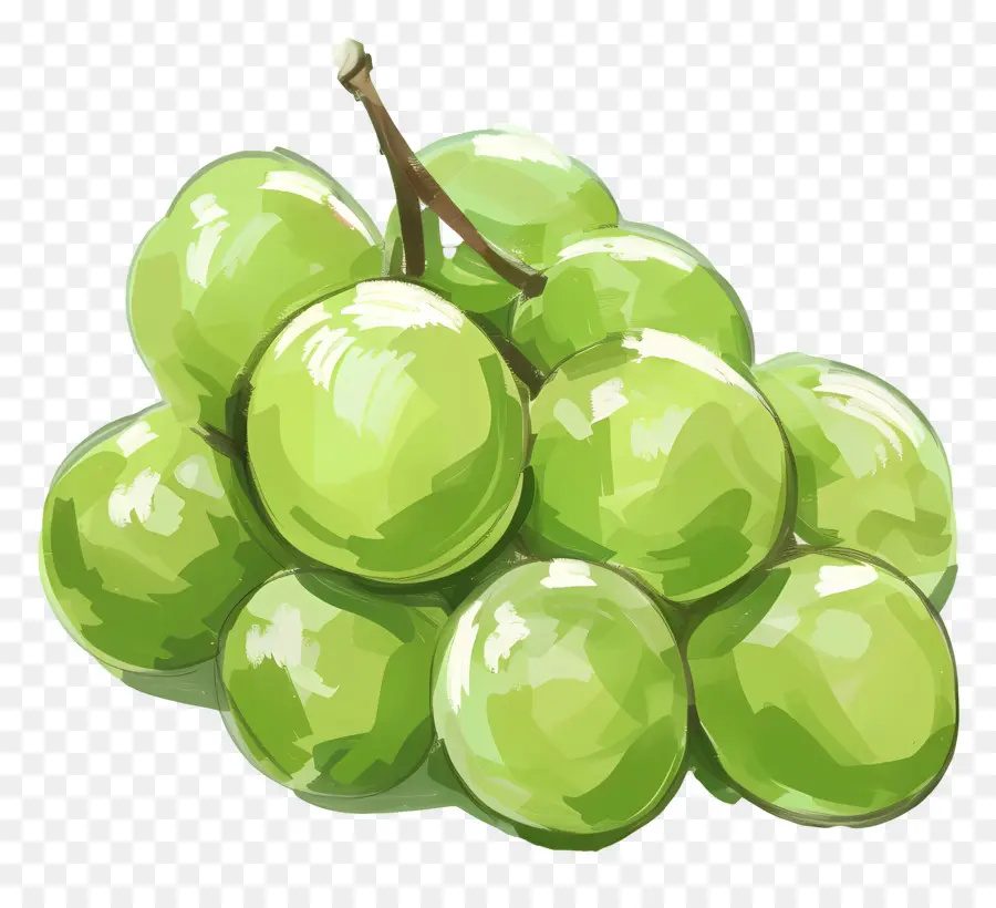 العنب الأخضر，ناضجة PNG
