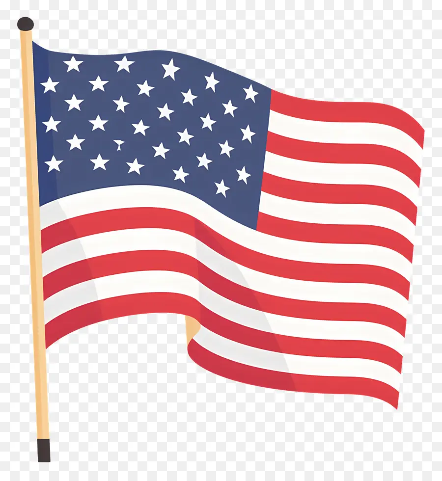 يوم الذكرى，العلم الأمريكي PNG