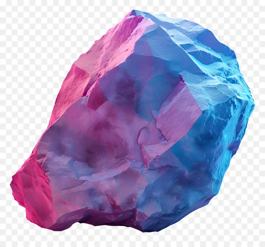 روك，الصخرة الوردية والأزرق PNG