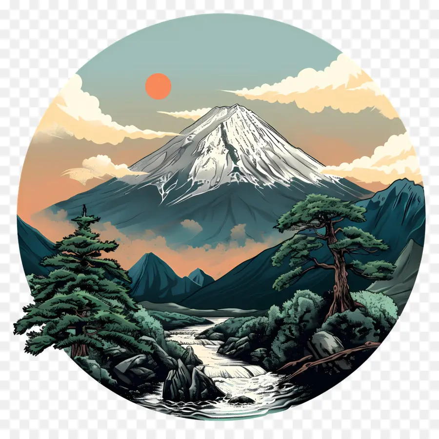 جبل فوجي，جبال PNG