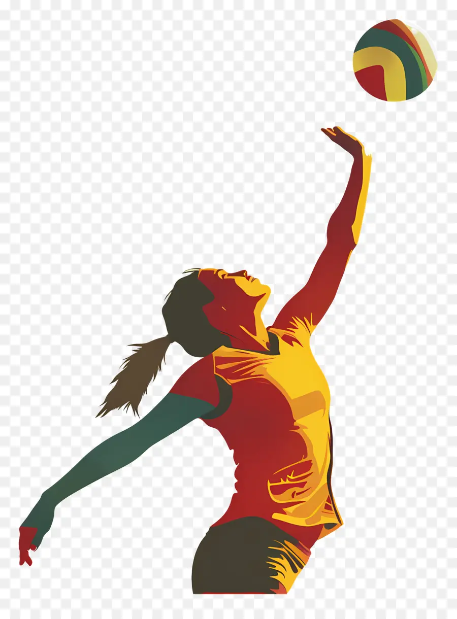 الكرة الطائرة，امرأة PNG