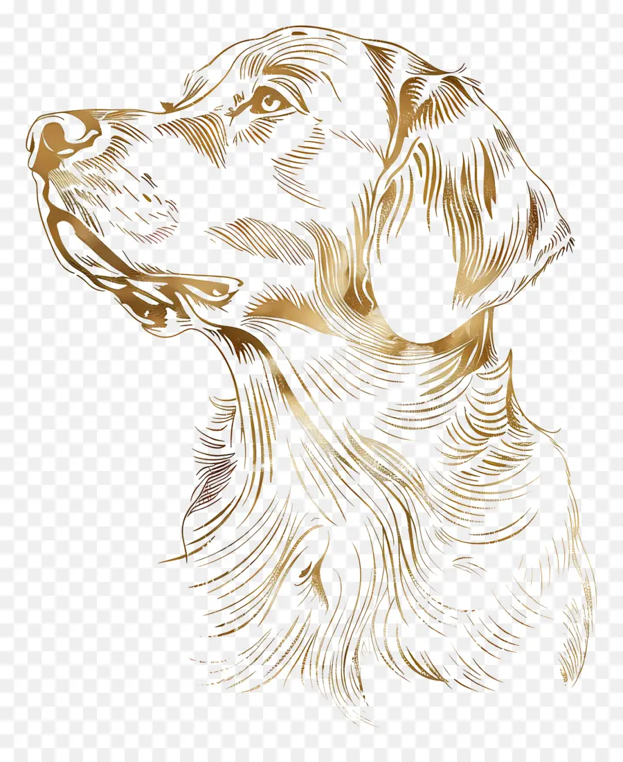 كلب الذهب，البني الكلب PNG