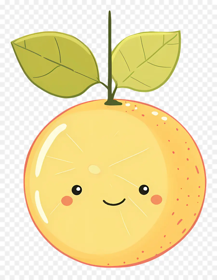 الليمون，توضيح فاكهة لطيف PNG