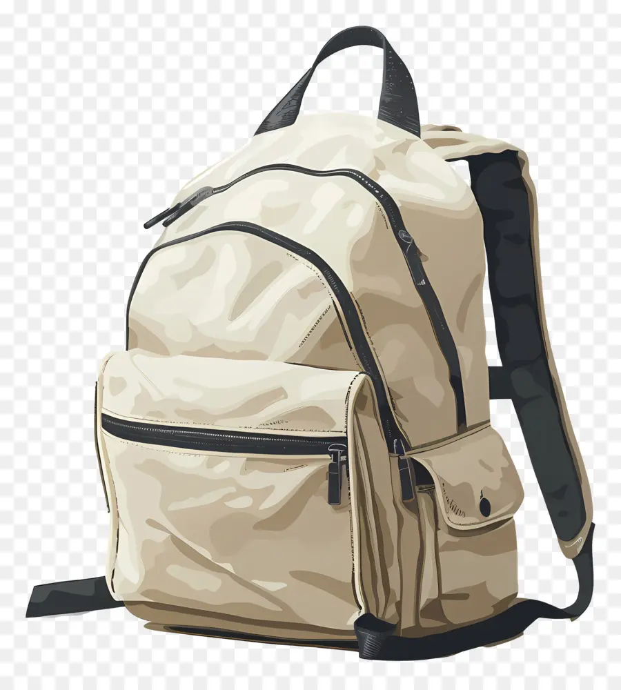 حقيبة مدرسية，حقيبة ظهر بيج PNG