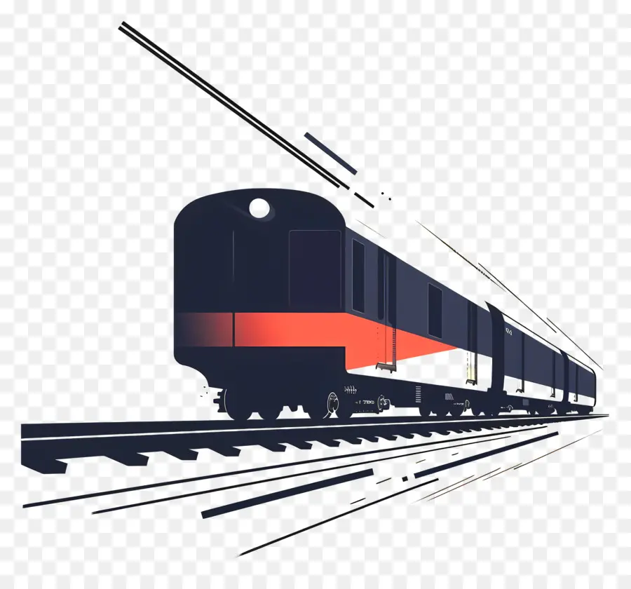 القطار，قطار حديث PNG