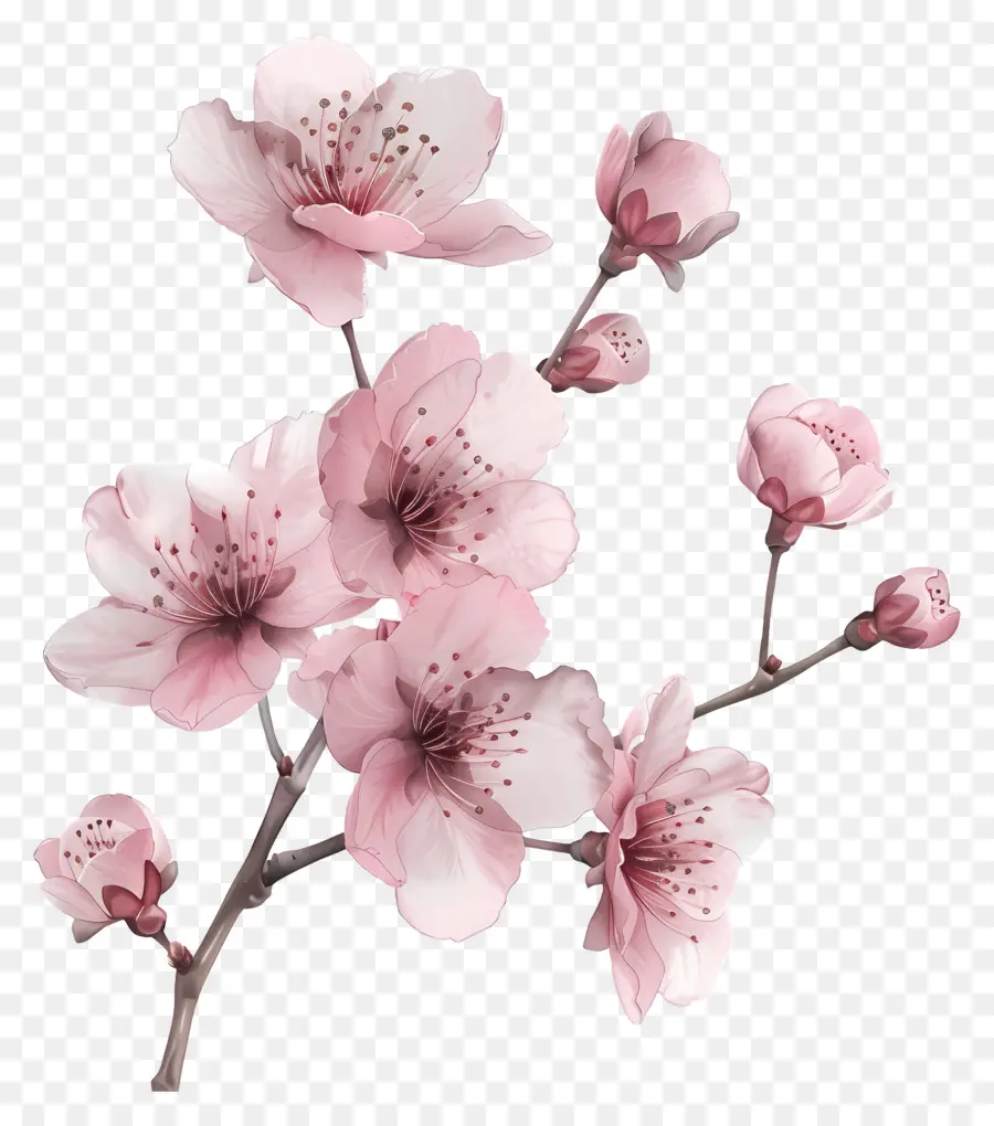 ساكورا الزهور，زهر الكرز PNG