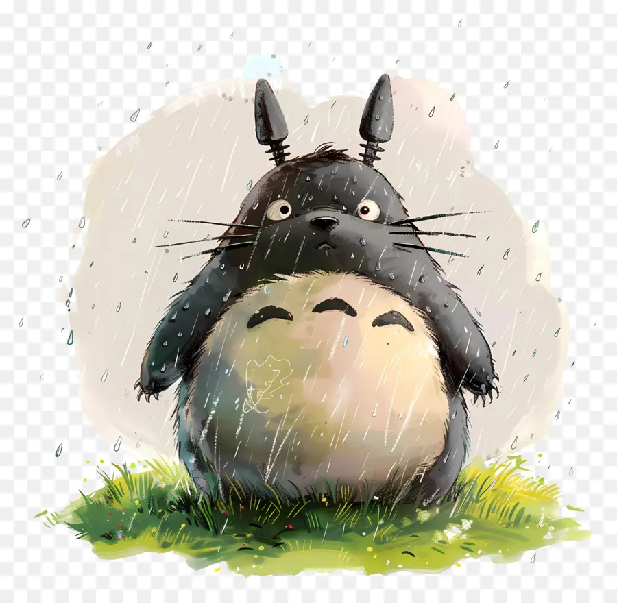 Totoro，سلحفاة الكرتون PNG
