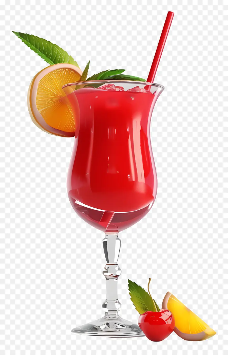 كوكتيل أحمر，مشروب الفاكهة PNG
