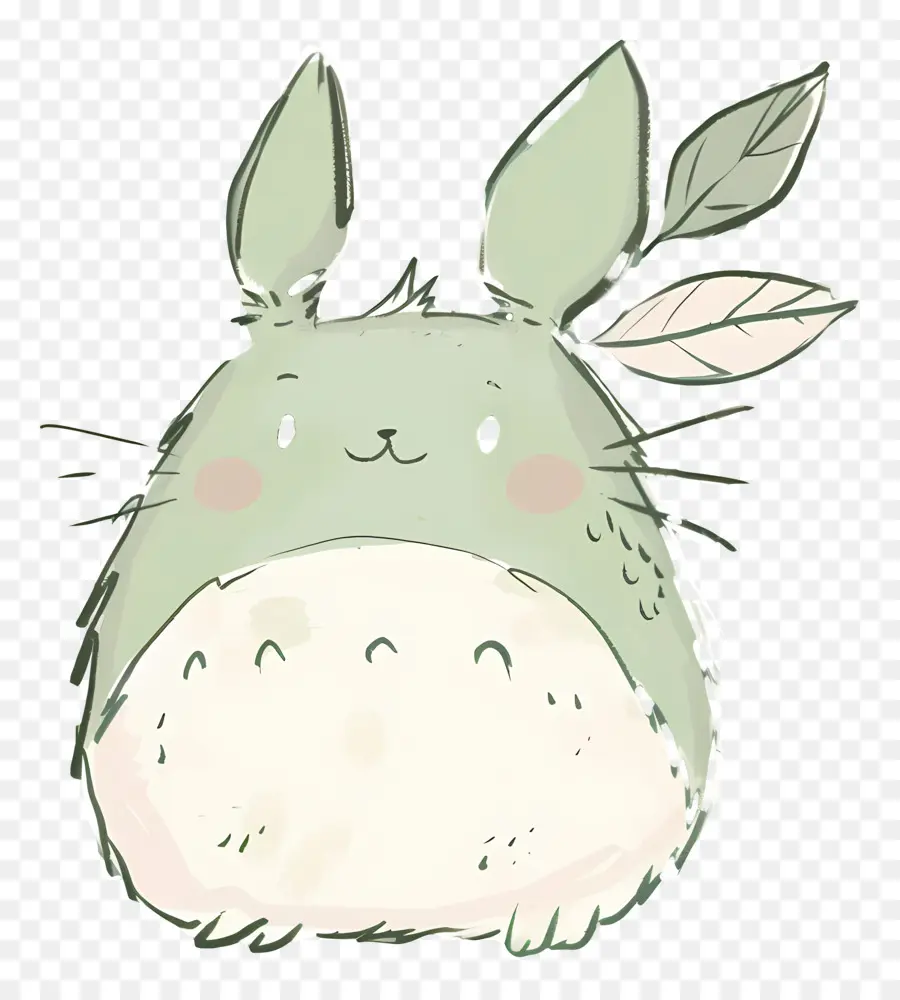 Totoro，مخلوق لطيف PNG