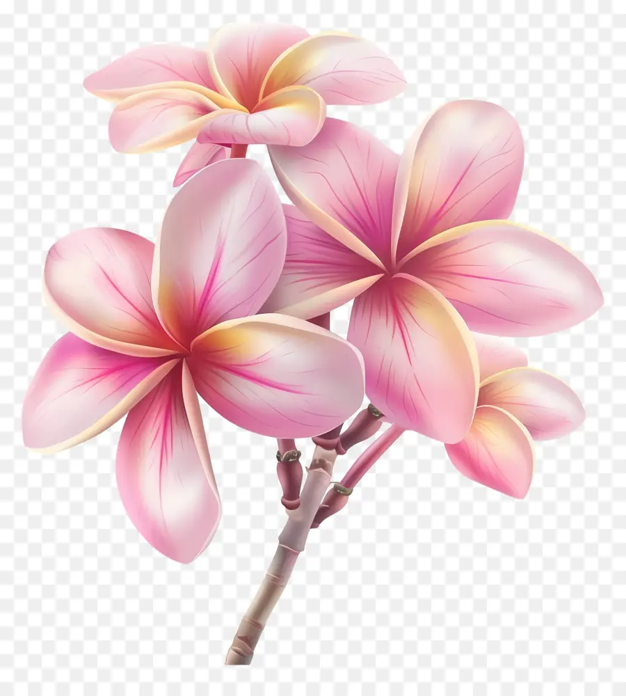 زهرة بلومريا الوردي，بلومريا الوردي PNG
