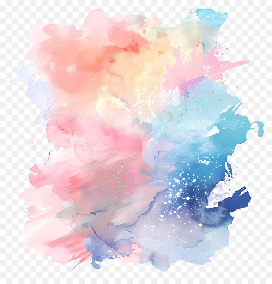 الباستيل ألوان المائية，الرسم بالألوان المائية PNG