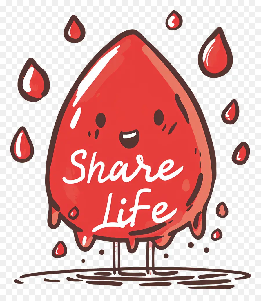 اليوم العالمي للمتبرعين بالدم，شخصية للرسوم المتحركة PNG