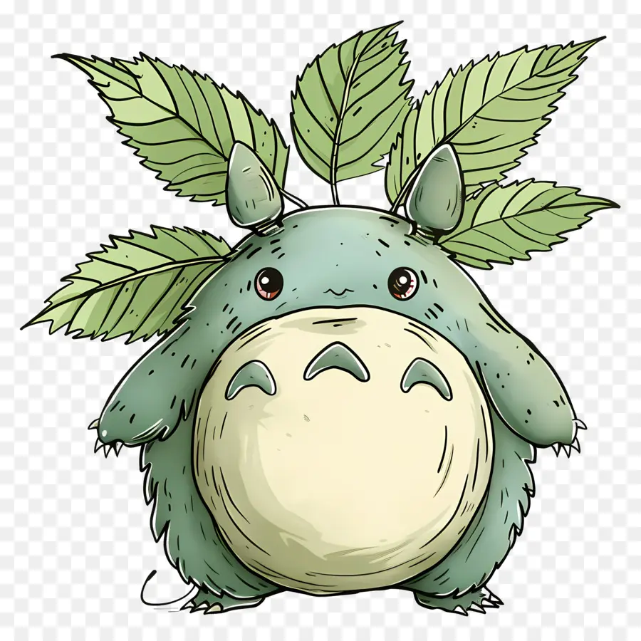 Totoro，مخلوق لطيف PNG