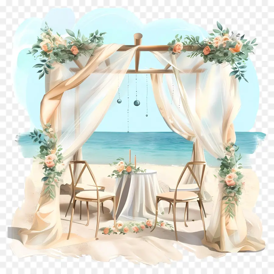 حفل زفاف الشاطئ，الزفاف PNG
