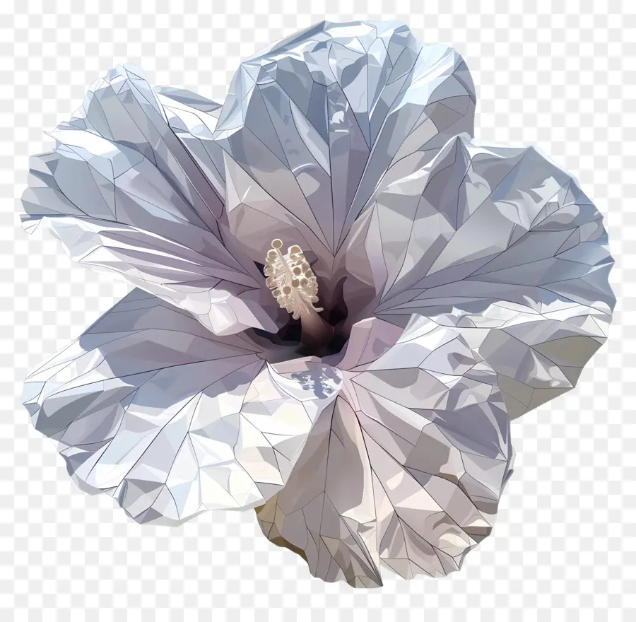 زهرة رقمية，زهرة الكركديه PNG
