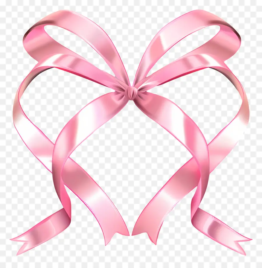 القلب الوردي，القوس الوردي PNG