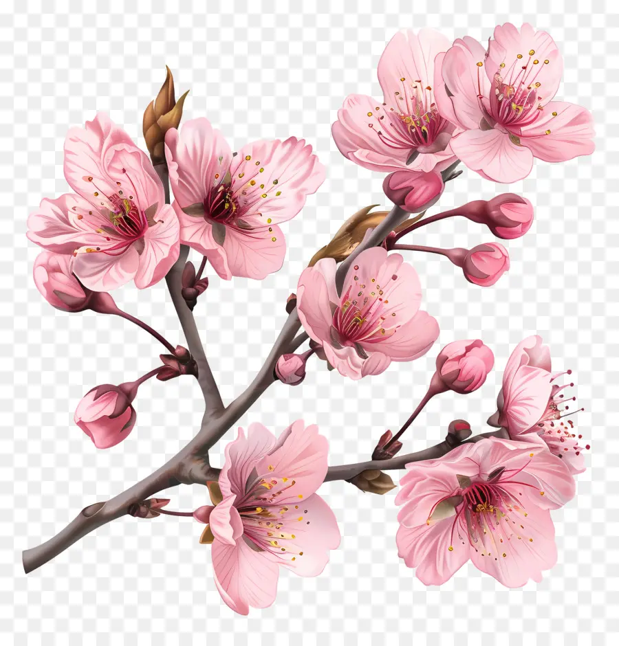ساكورا الزهور，شجرة ساكورا PNG