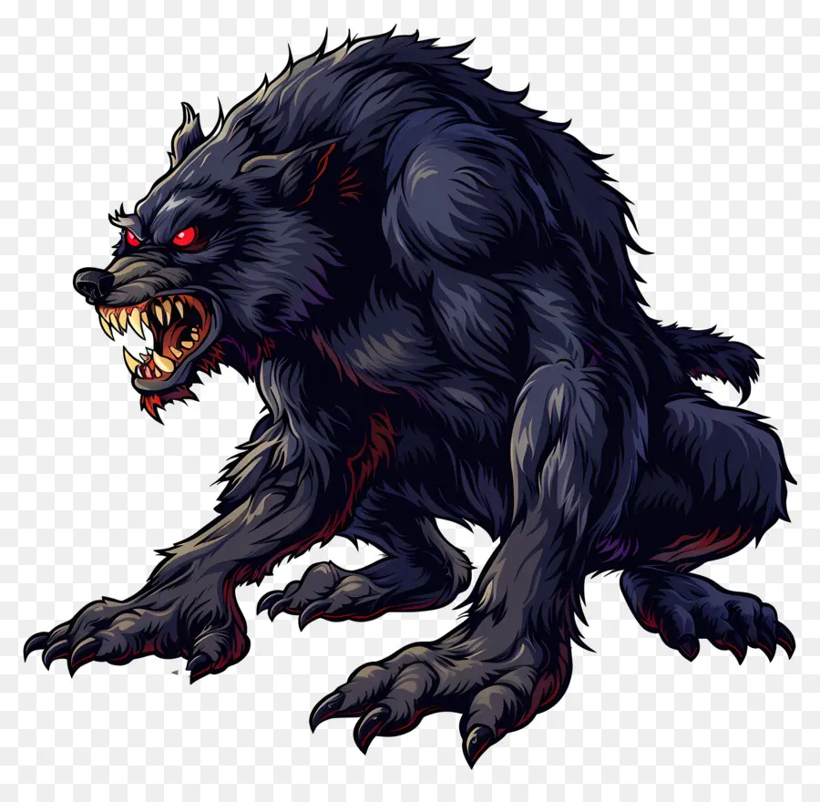 بالذئب，الوحش PNG