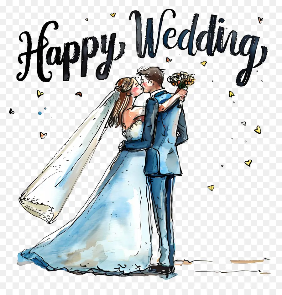 زواج سعيد，ملابس الزفاف PNG