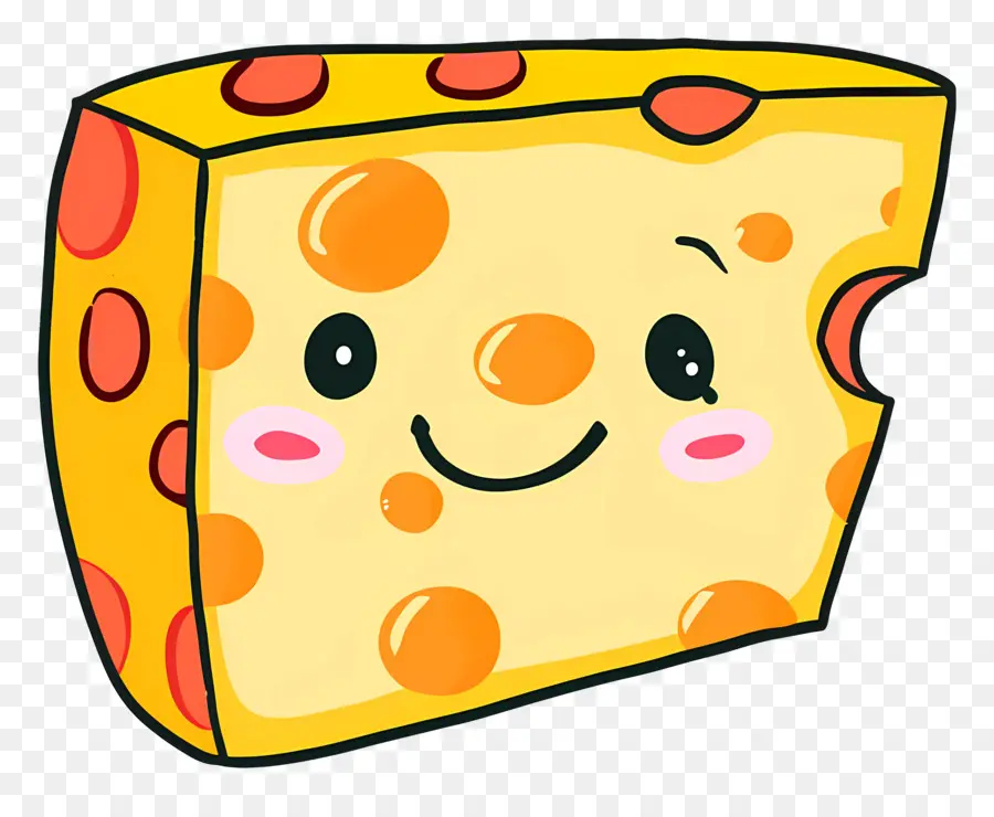 الجبن，وجه مبتسم PNG